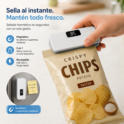 NovaSeal™ | Mini Sellador Portátil 2 en 1